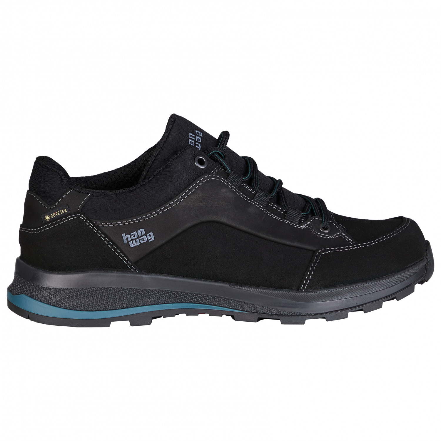 Мультиспортивная обувь Hanwag Banks Low Bunion GTX, цвет Black/Dusk