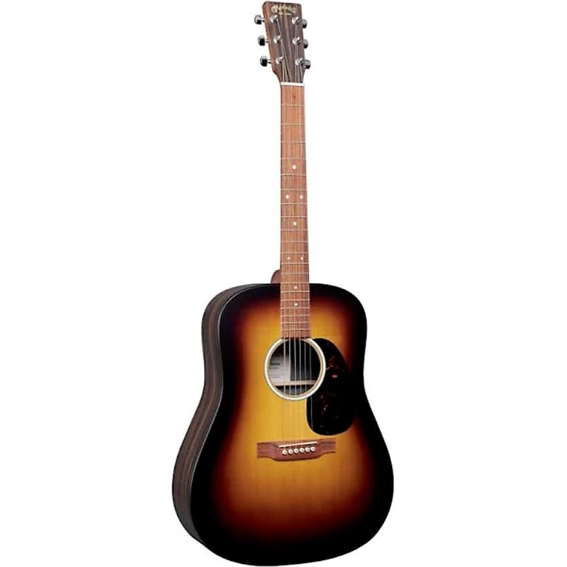 Акустическая гитара Martin D-X2E Burst Acoustic Electric Guitar with Gig Bag акустическая гитара martin 00 x2e 01 acoustic electric with bag