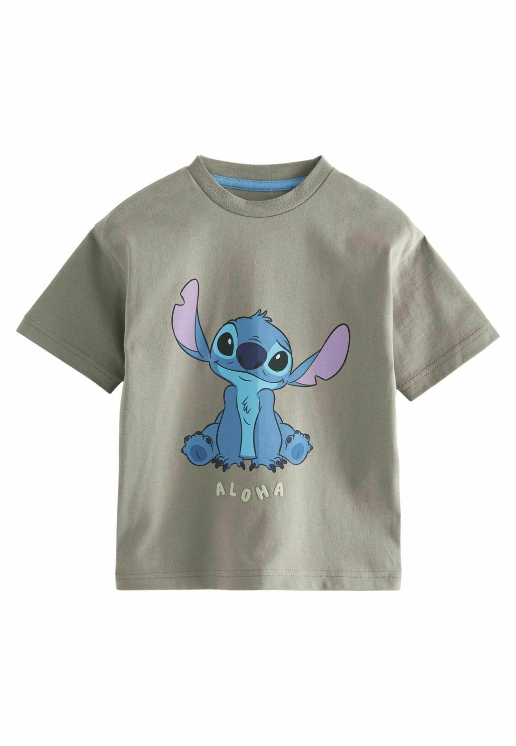 

Футболка с принтом STITCH SHORT SLEEVE Next, цвет grey