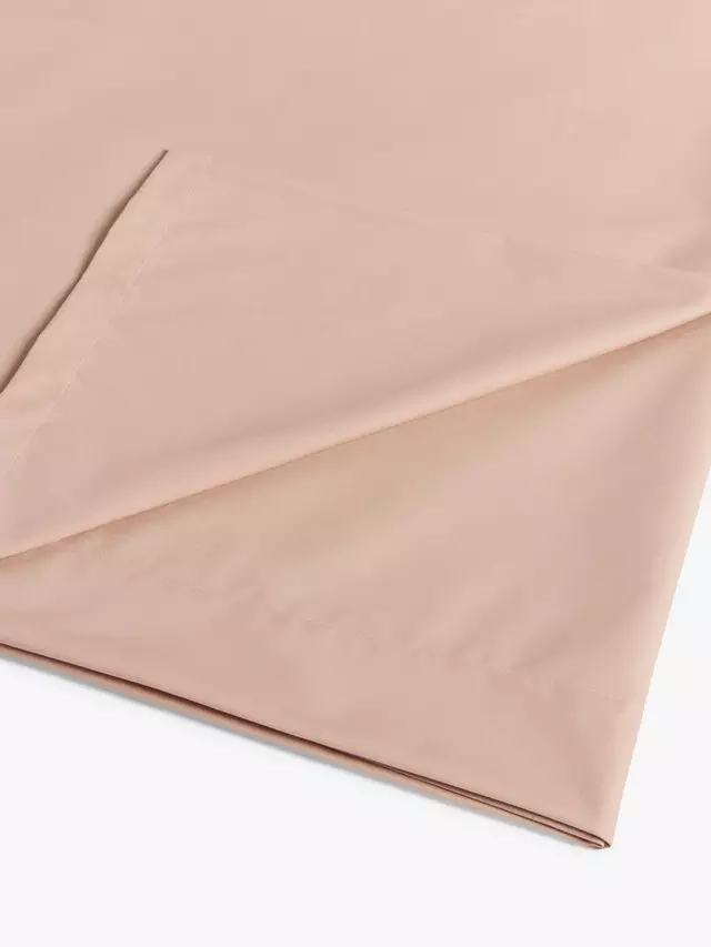 

Простыня John Lewis Crisp & Fresh 200 Thread Count Egyptian Cotton Flat, цвет deep/plaster