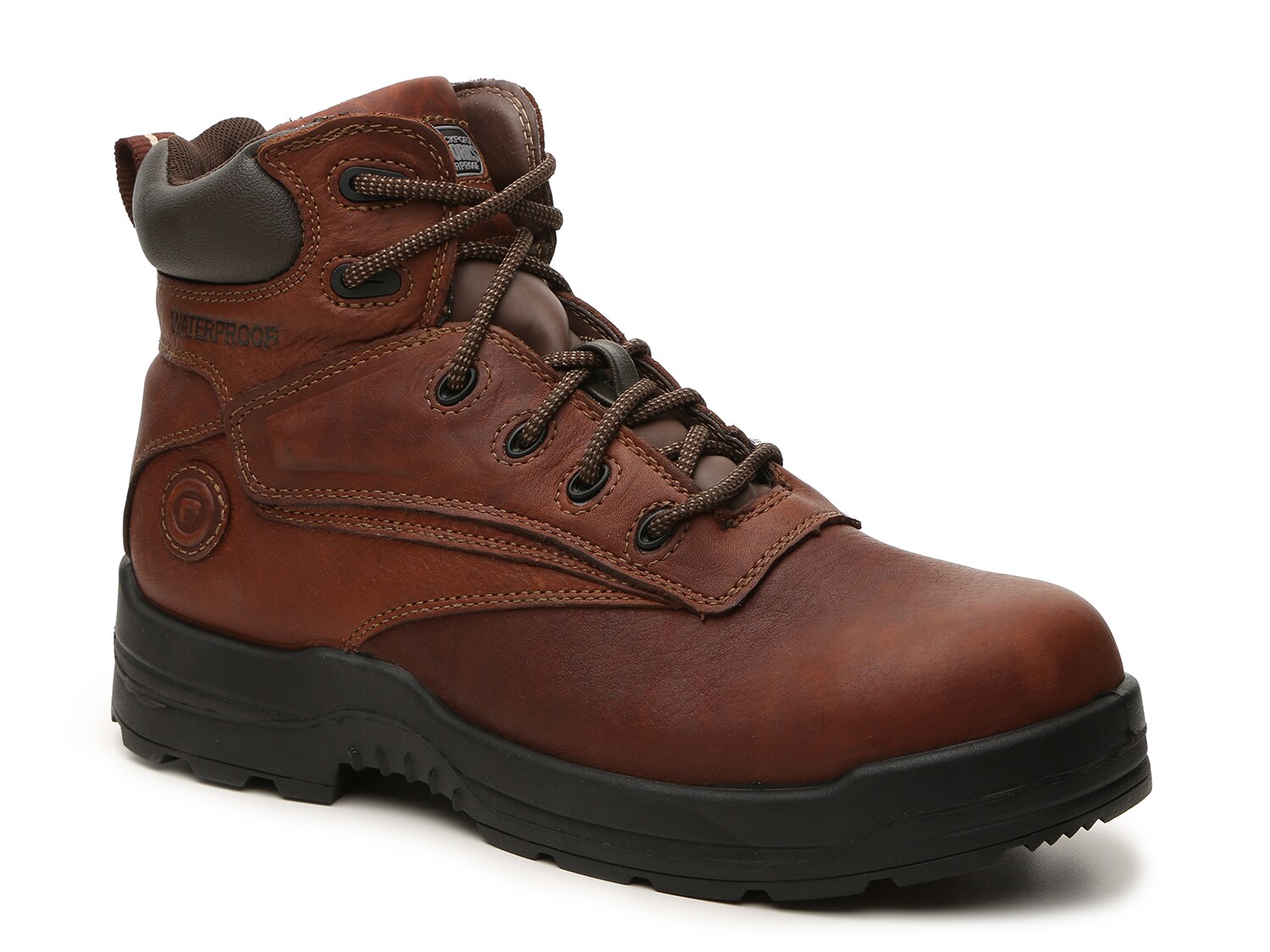 Ботинки Rockport повседневные кожаные, коричневый ботинки rockport dania bootie цвет ash brown suede