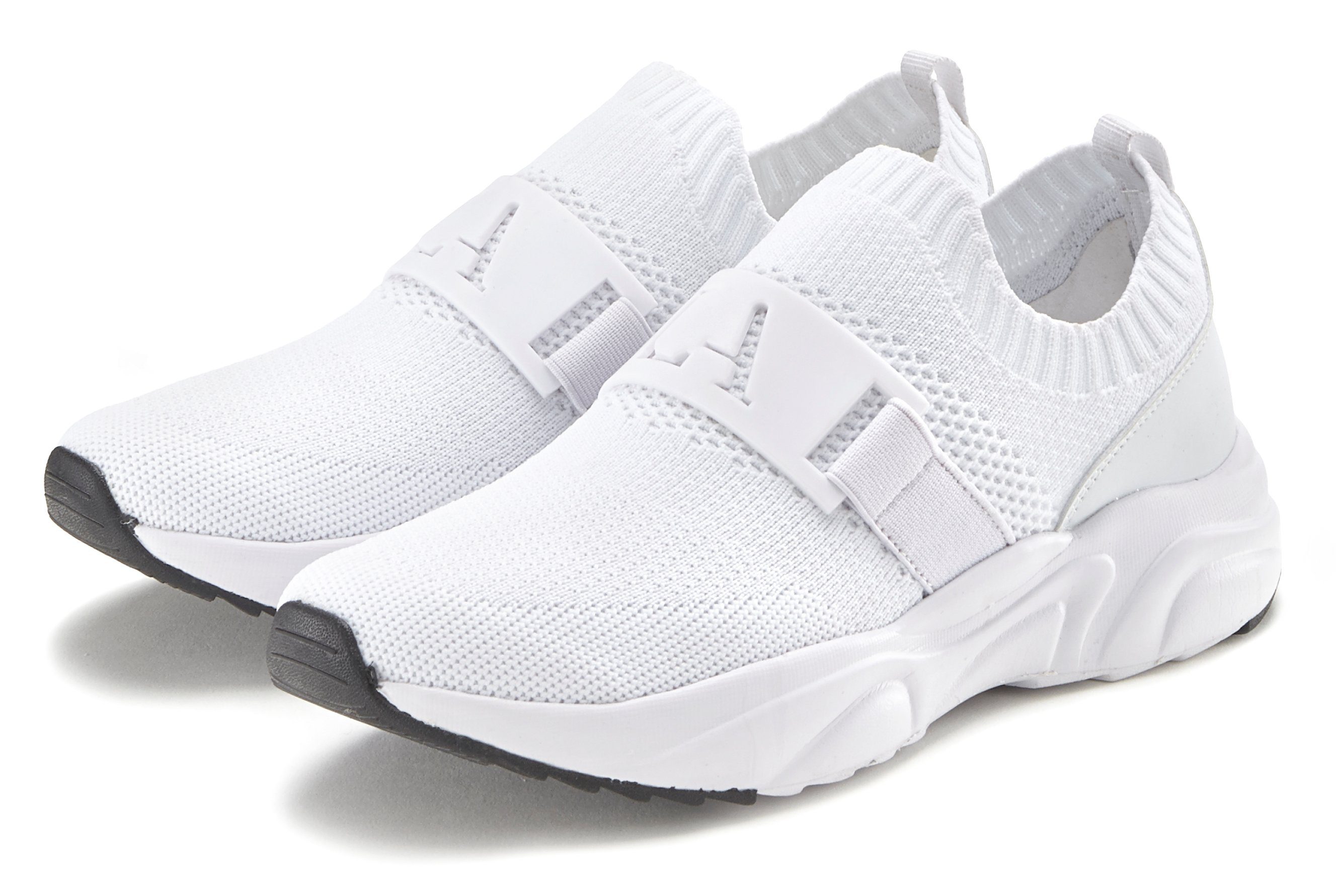 Кроссовки LASCANA ACTIVE Slip On Sneaker, белый