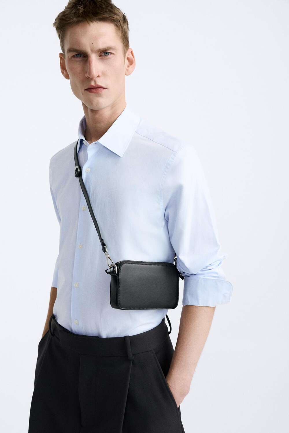

Сумка для мобильного телефона кроссбоди ZARA, черный