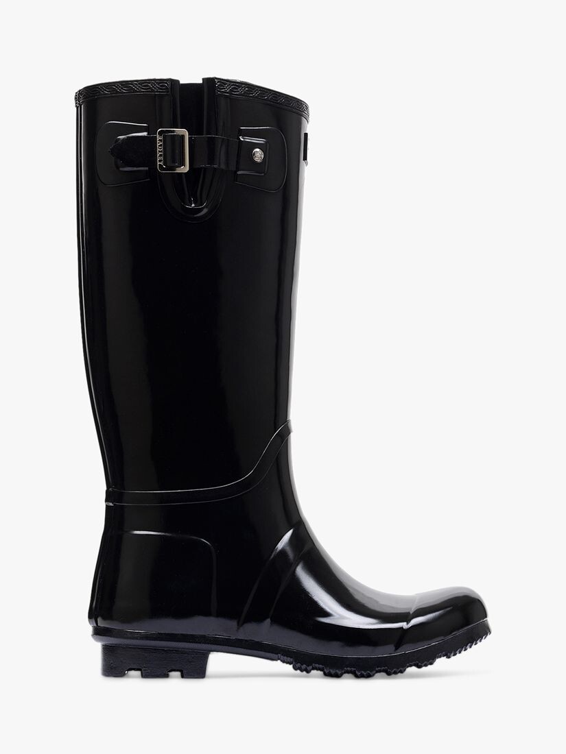 

Высокие водонепроницаемые резиновые сапоги Radley Alba, глянцевый черный