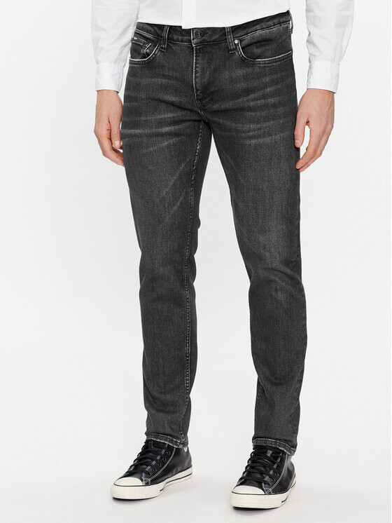 

Джинсы узкого кроя Pepe Jeans, черный