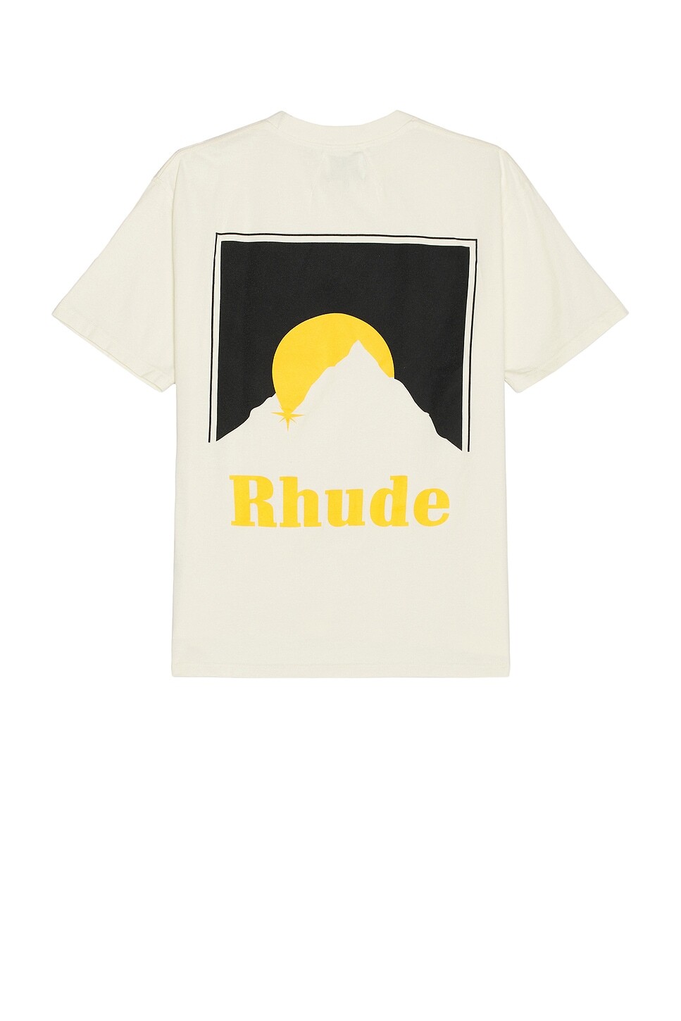 

Футболка «Лунный свет» Rhude, цвет Vintage White