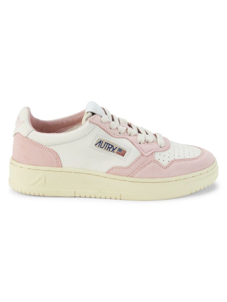 

Кроссовки с цветными блоками Autry, цвет White Pink