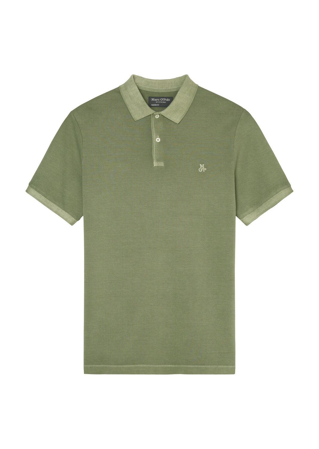 

Поло Marc O'Polo Kurzarm Piqué shaped, оливковый