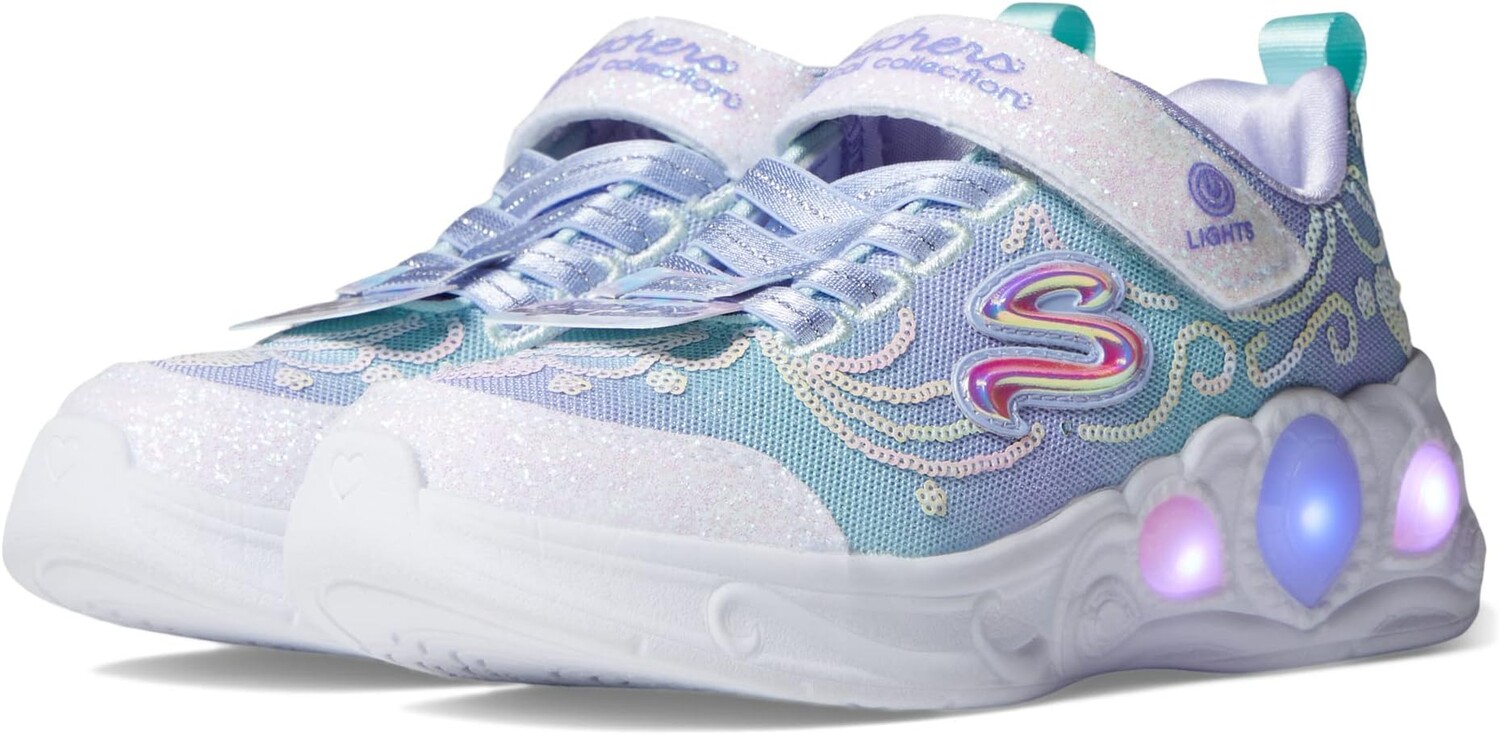 

Кроссовки Sport Lighted-Lighted Princess 302686L SKECHERS KIDS, цвет Lavender/Multi