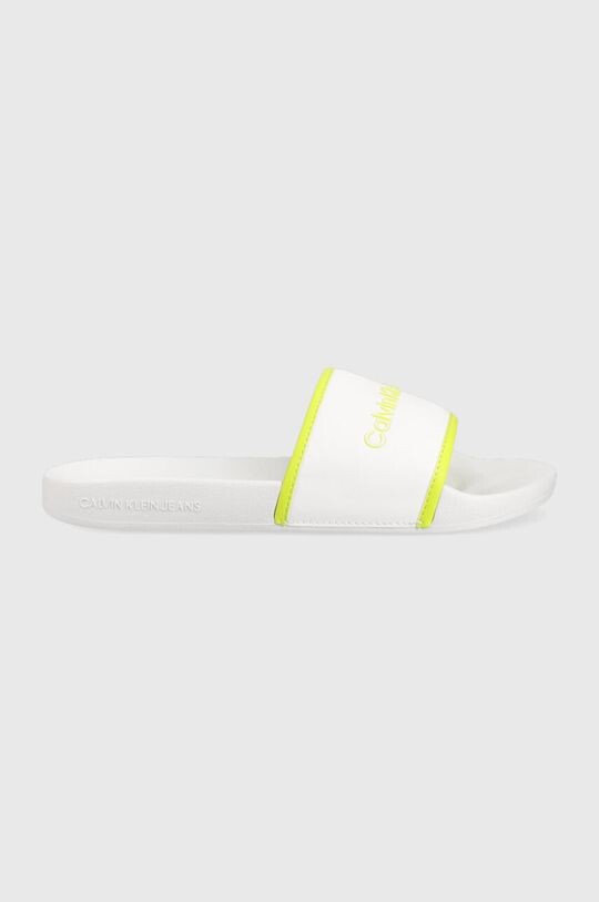 

Шлепанцы INSTITUTIONAL SLIDE Calvin Klein Jeans, белый