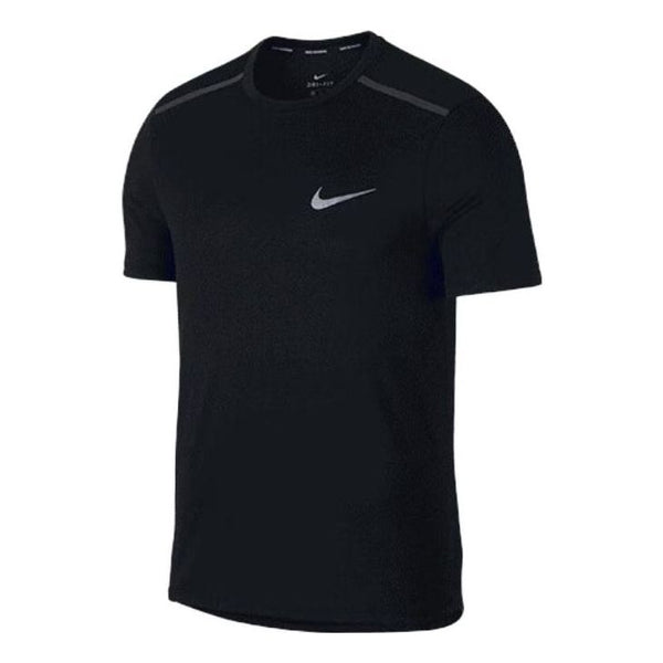 Футболка Men's Nike Solid Color Logo Round Neck Casual Short Sleeve Black T-Shirt, мультиколор