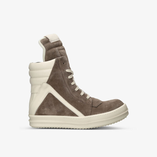 

Высокие замшевые кроссовки Geobasket на шнуровке Rick Owens, коричневый