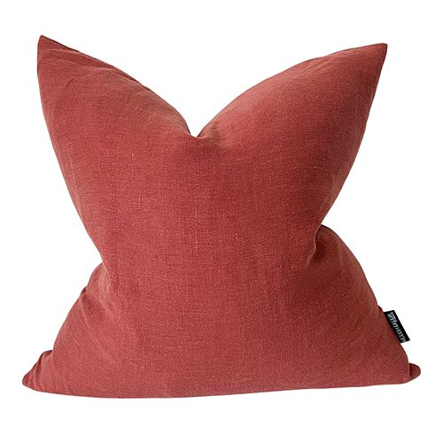 

Льняная наволочка, 24 x 24 дюйма Modish Decor Pillows, цвет Red