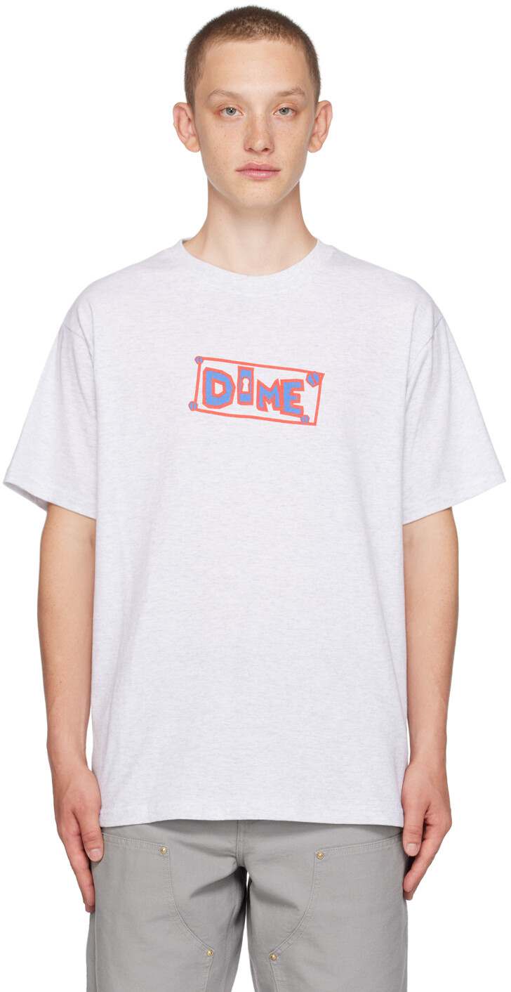 

Серая футболка с ключом Dime, Серый