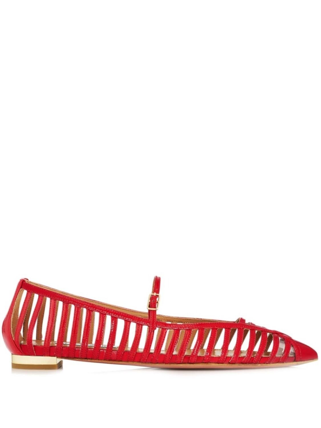 

Балетки Moonlight Aquazzura, красный