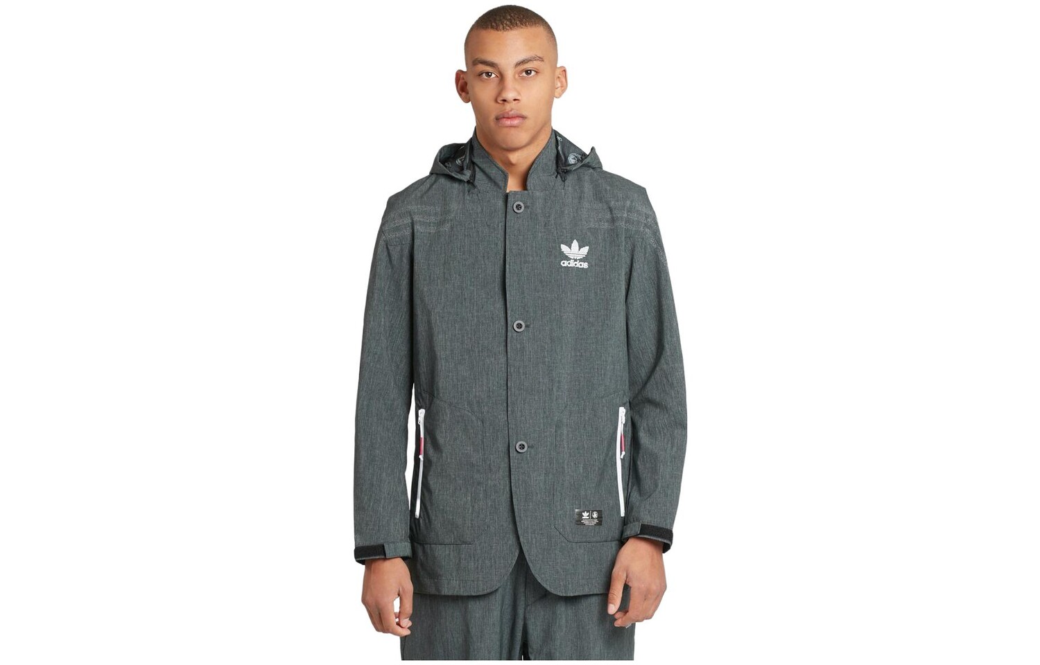 

Куртка мужская серая Adidas Originals, серый