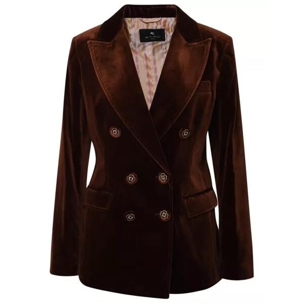 

Куртка velvet blazer Etro, коричневый