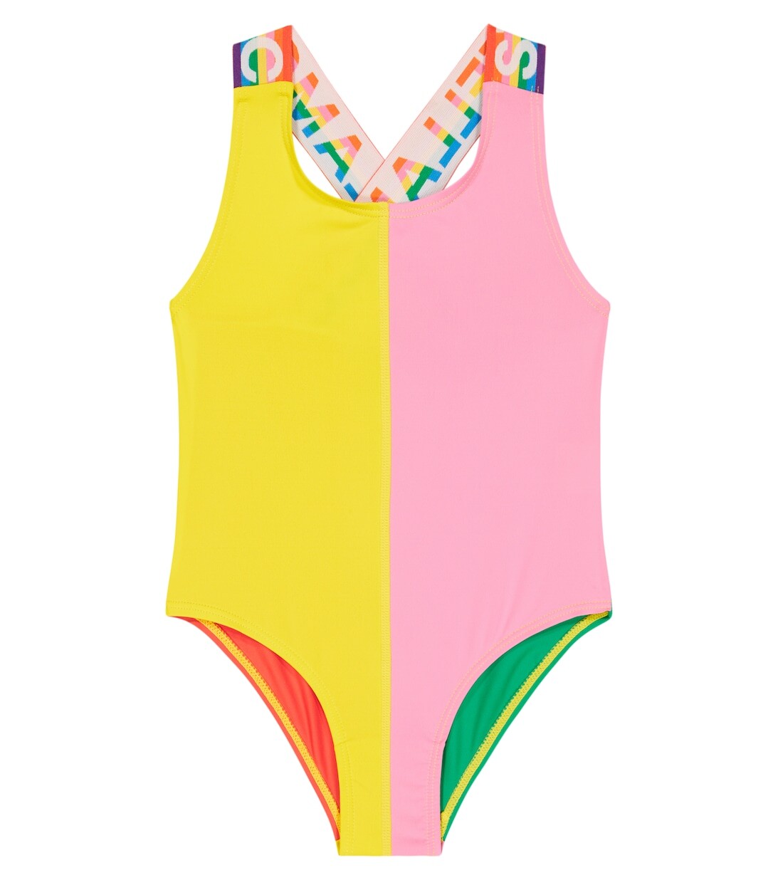 

Купальник с принтом Stella McCartney Kids, разноцветный