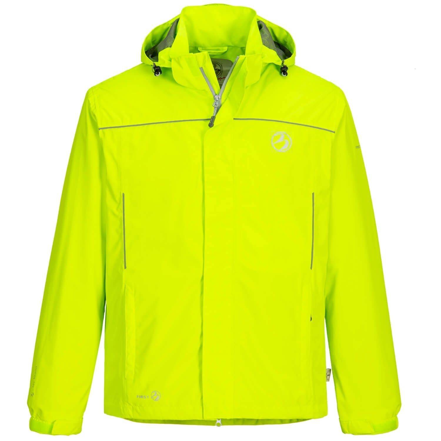 

Куртка First B Funktionsjacke, цвет neon yellow