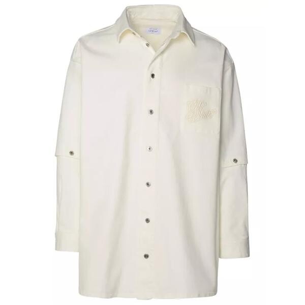

Футболка white cotton shirt Off-White, белый