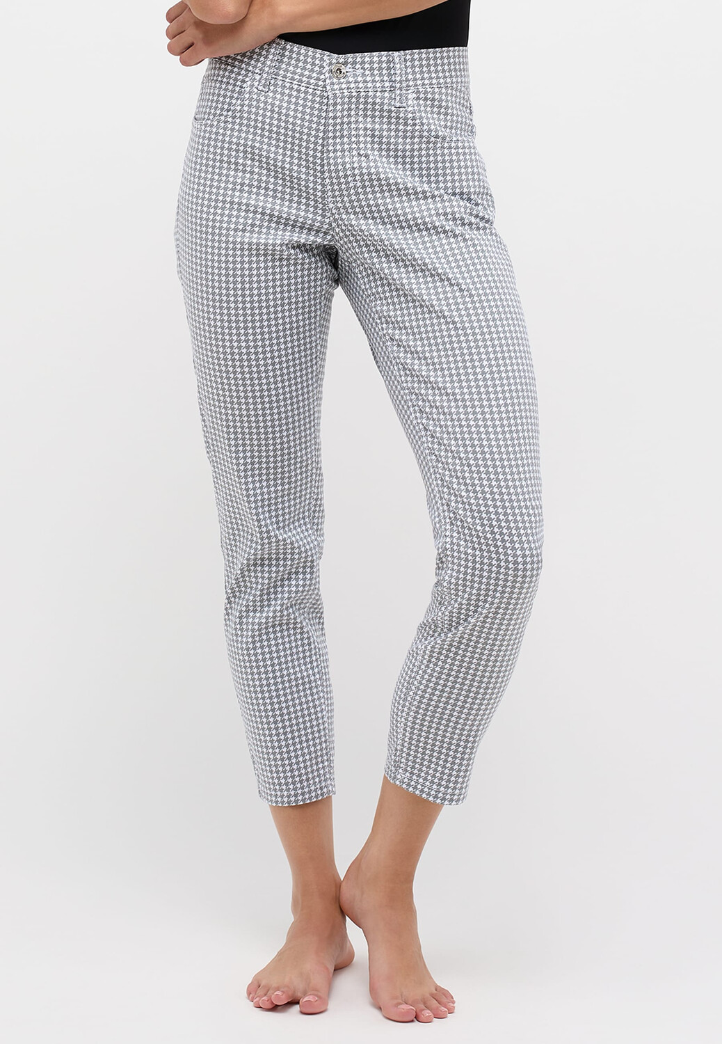 

Брюки ANGELS 7/8 Hose Ornella mit Hahnentritt Muster, цвет gruen