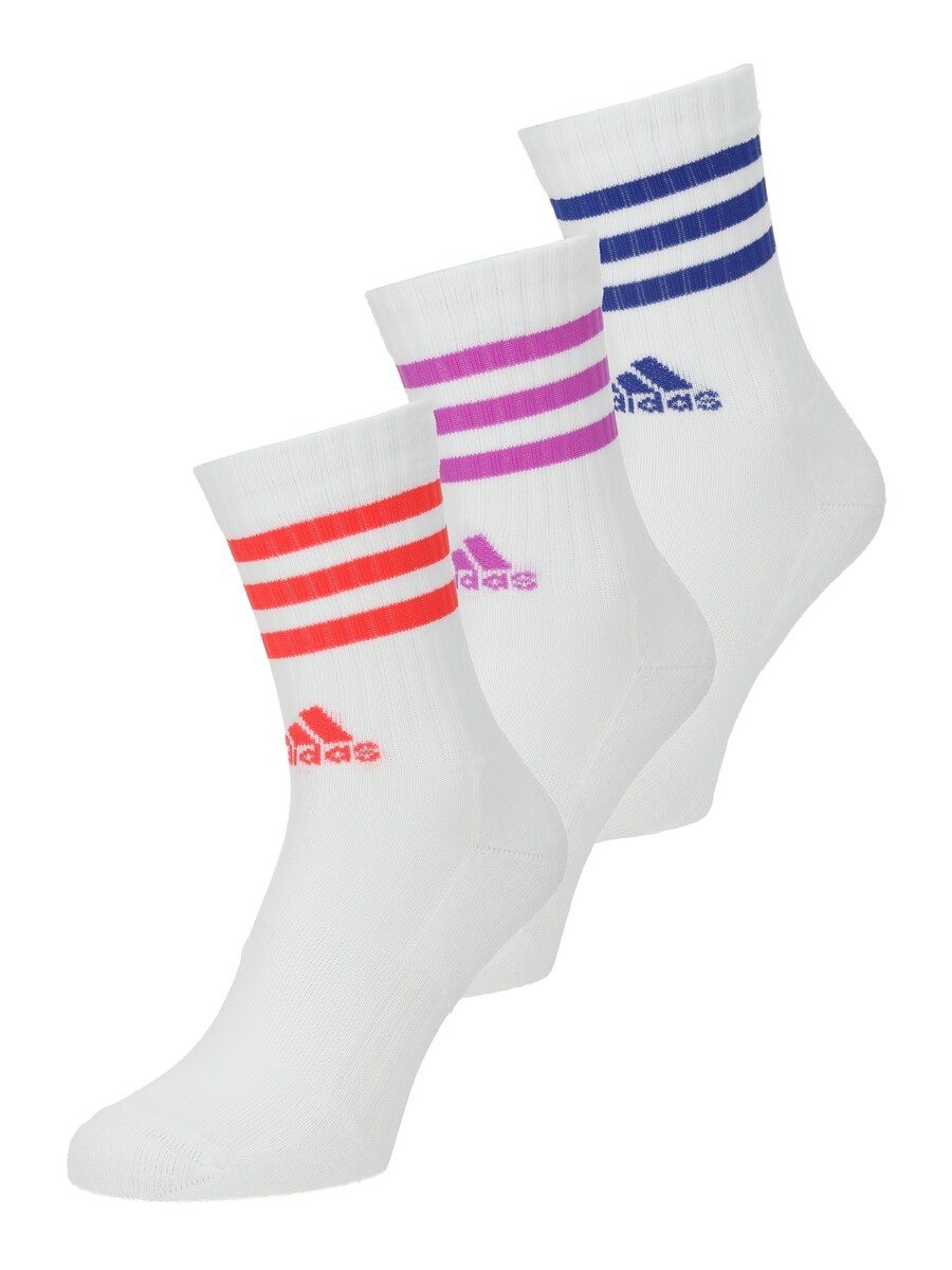 

Носки ADIDAS SPORTSWEAR Athletic Socks 3-Stripes Cushioned Crew, белый