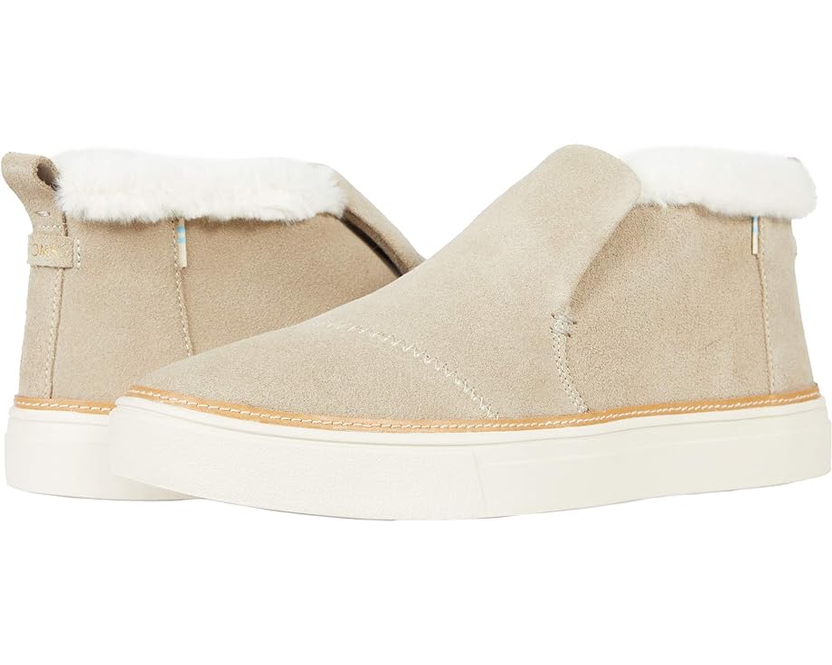 Кроссовки TOMS Paxton Water-Resistant Slip-Ons, цвет Cobblestone Suede/Faux Fur кроссовки toms paxton water resistant slip ons