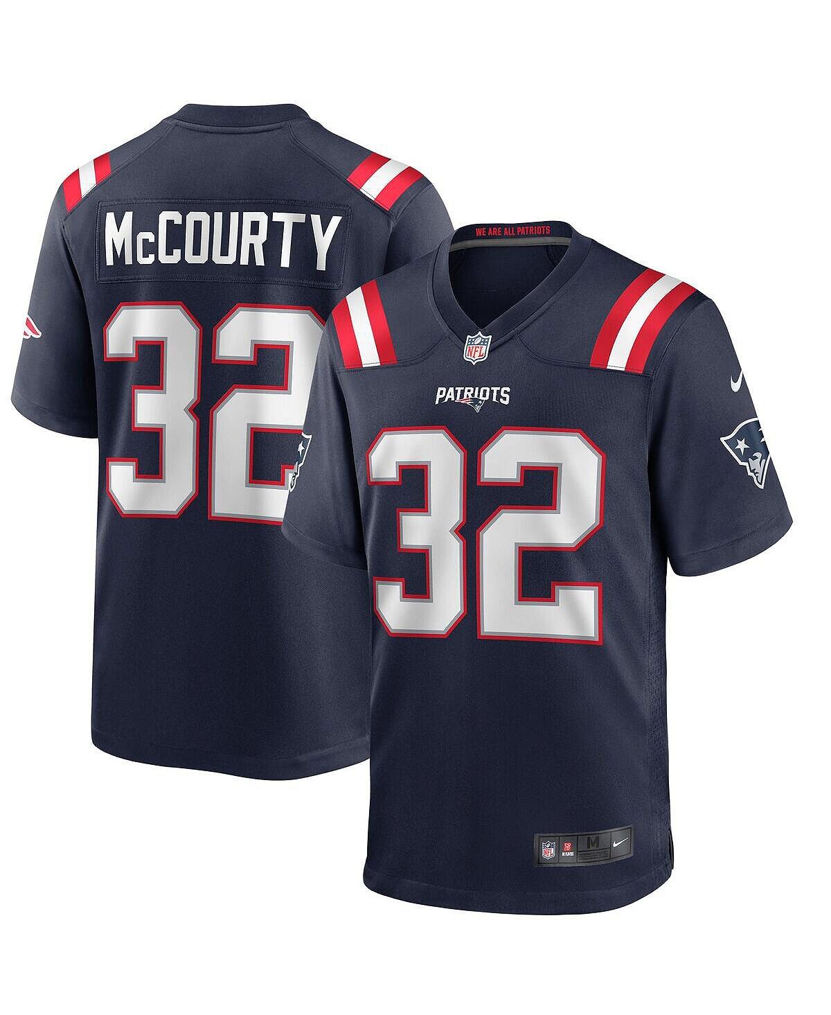 

Мужская игровая майка Devin McCourty Navy New England Patriots Nike