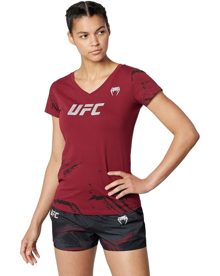 

Футболка VENUM UFC Venum Authentic Fight Week 2.0, красный