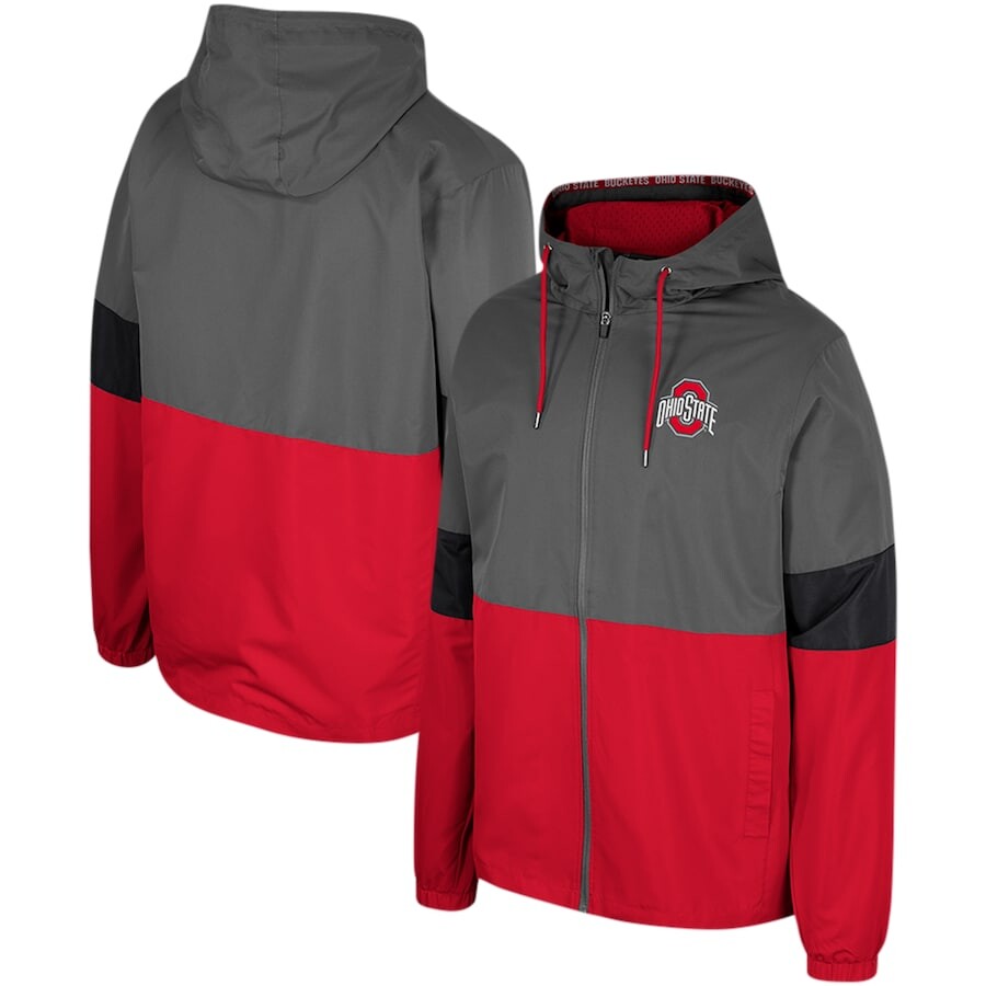 

Куртка Colosseum Ohio State Buckeyes, угольный