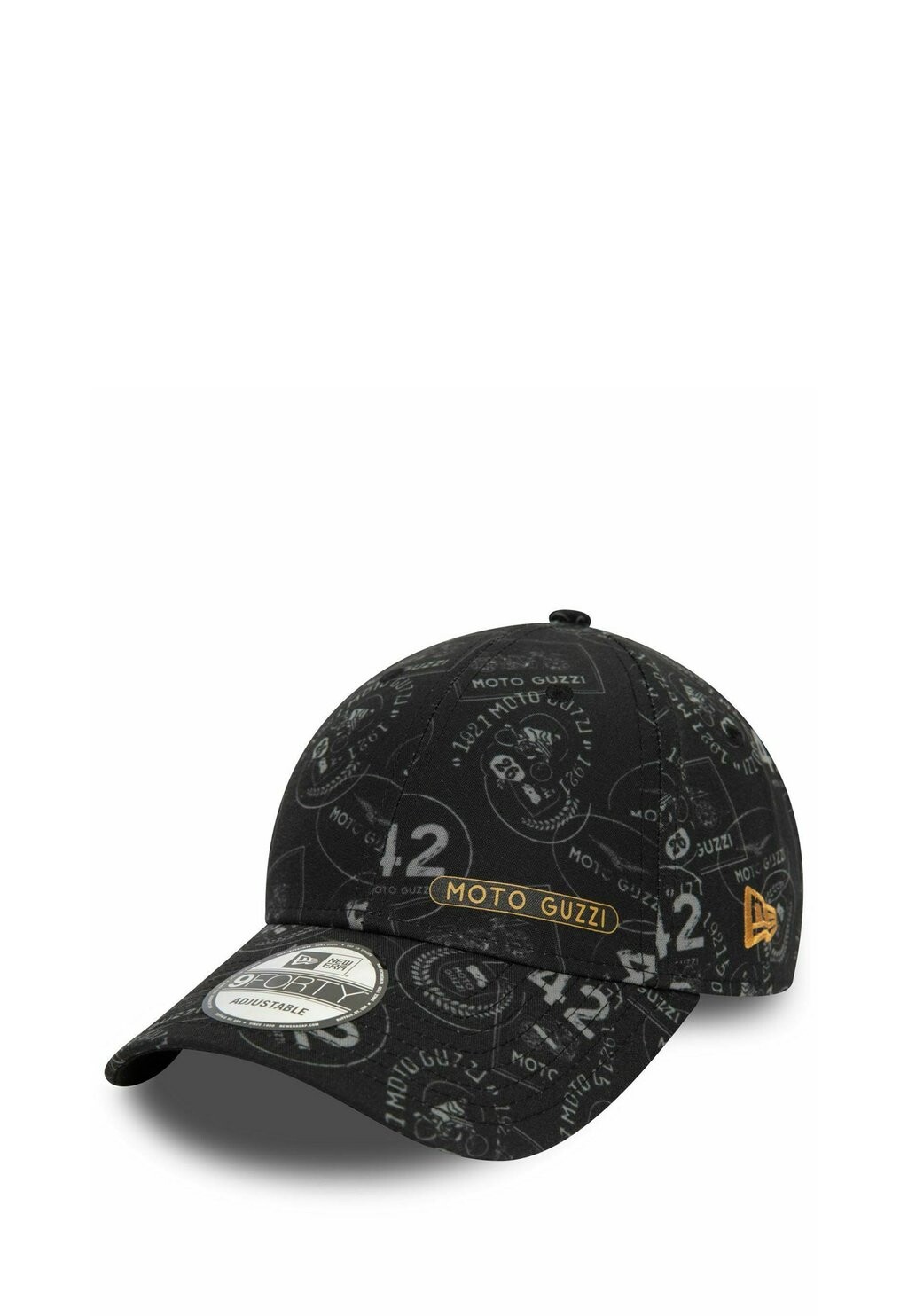 

Бейсболка 9FORTY STRAPBACK MOTO GUZZI New Era, цвет black