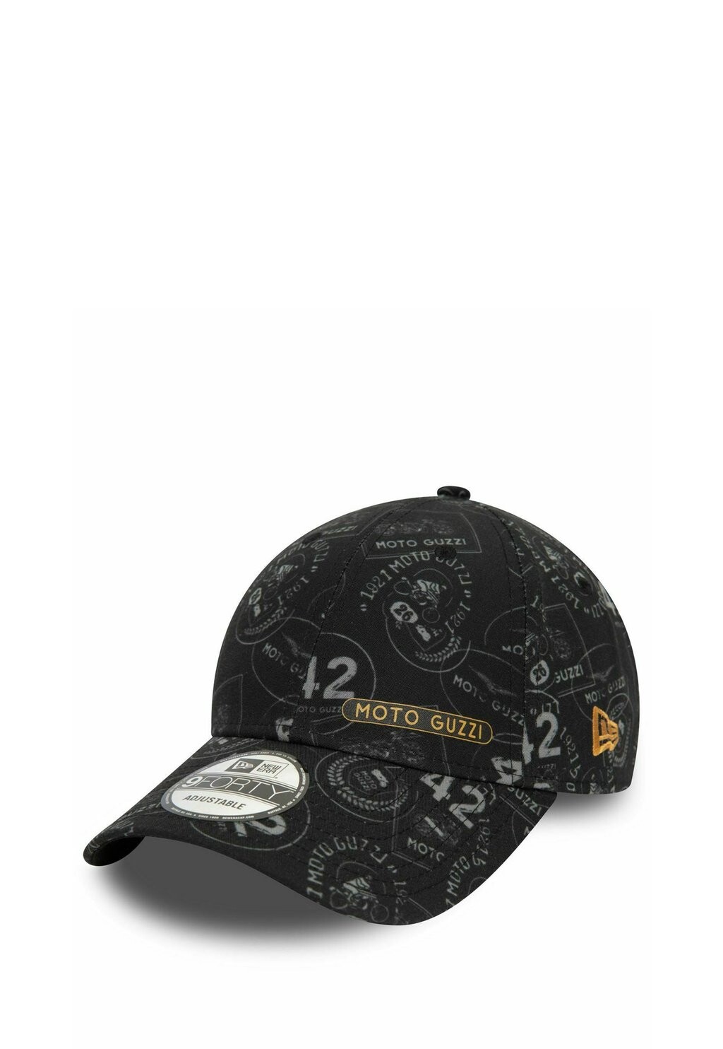 Бейсболка 9FORTY STRAPBACK MOTO GUZZI New Era, цвет black