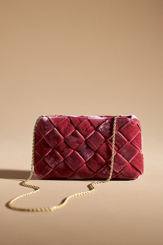 

Клатч Loeffler Randall Auzeen Sienna, розовый