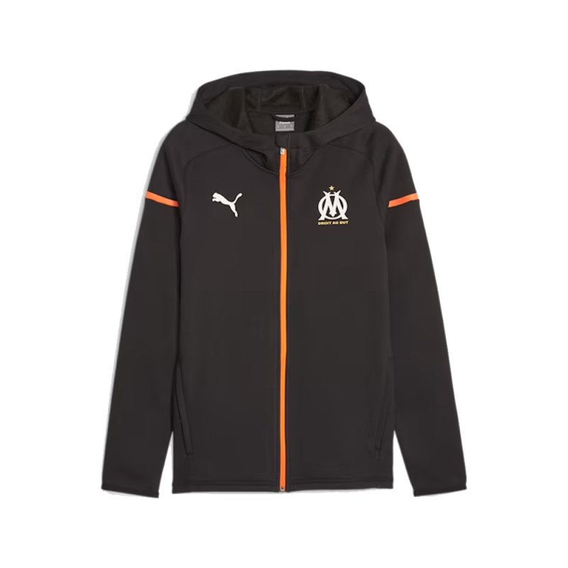 Куртка Puma Olympique De Marseille, черный