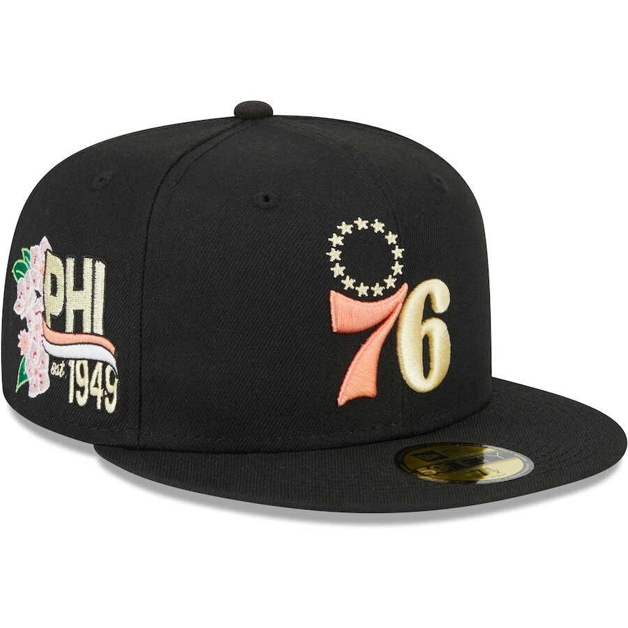 

Бейсболка New Era Philadelphia 76Ers, черный