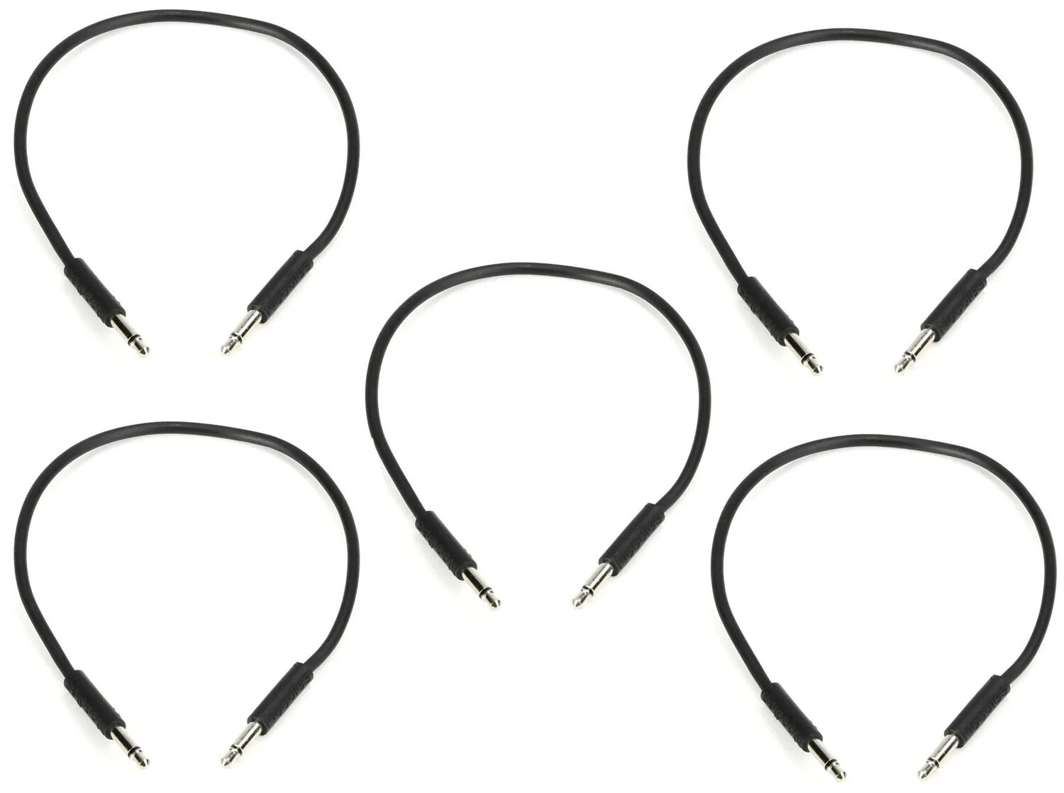 

Патч-кабель Nazca Audio Noodles Eurorack, штекер TS 3,5 мм — штекер TS 3,5 мм — 25 см, черный