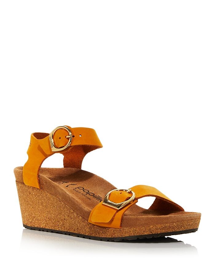 

Женские босоножки на танкетке с пряжкой Papillio Soley Birkenstock