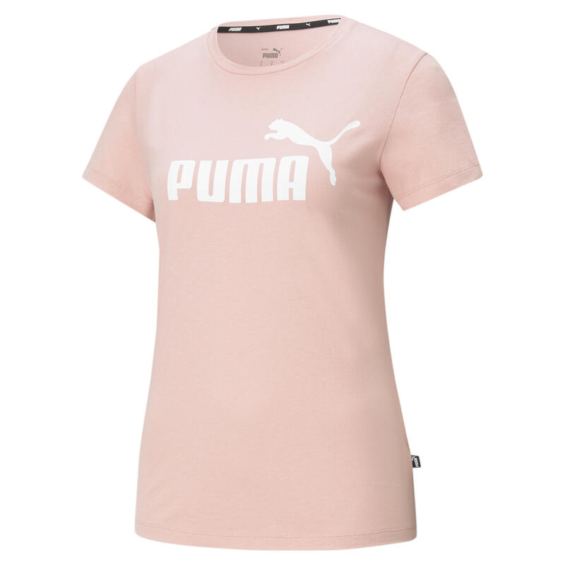 Женская футболка с логотипом Essentials PUMA Bridal Rose Pink