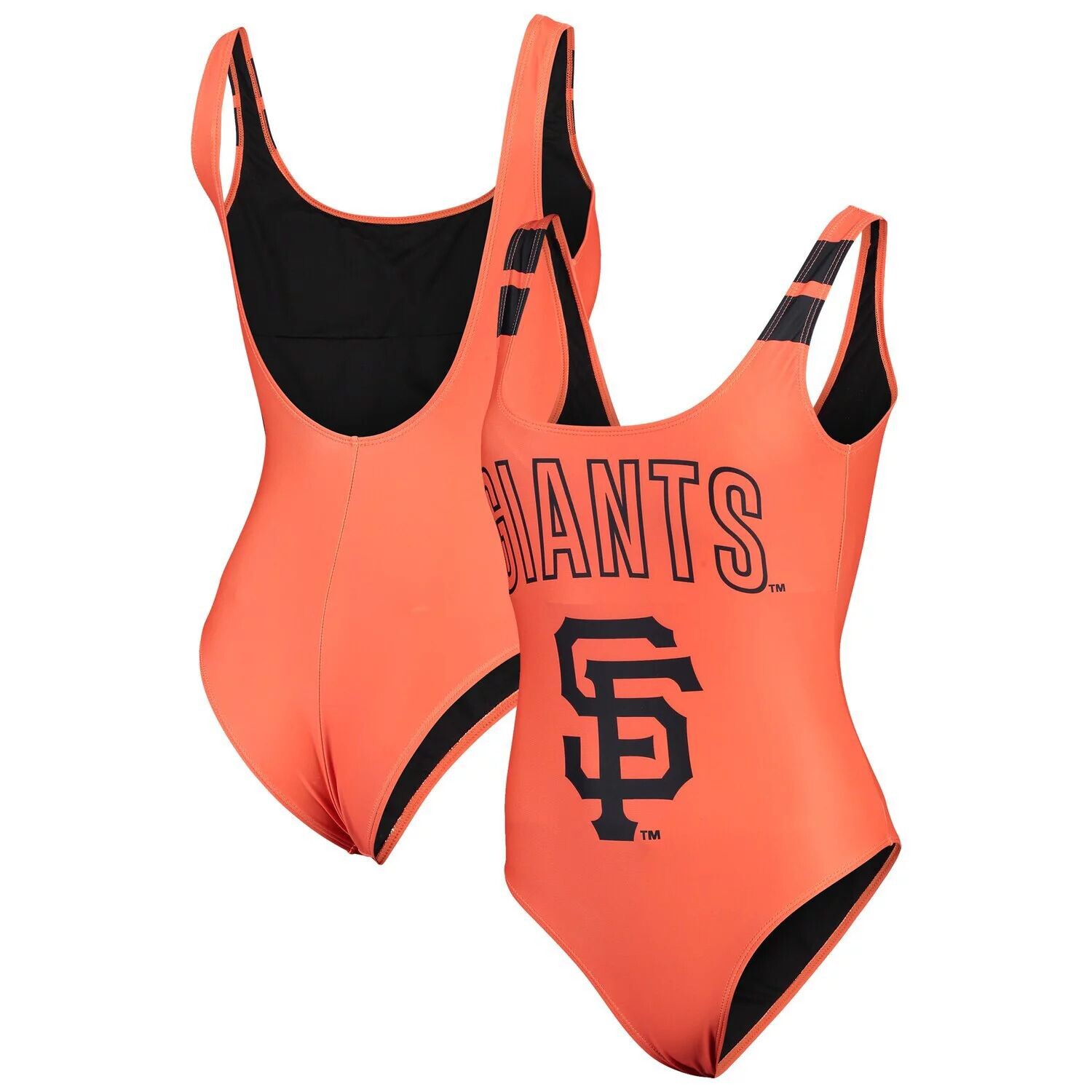 

Женский цельный купальный костюм FOCO Orange San Francisco Giants