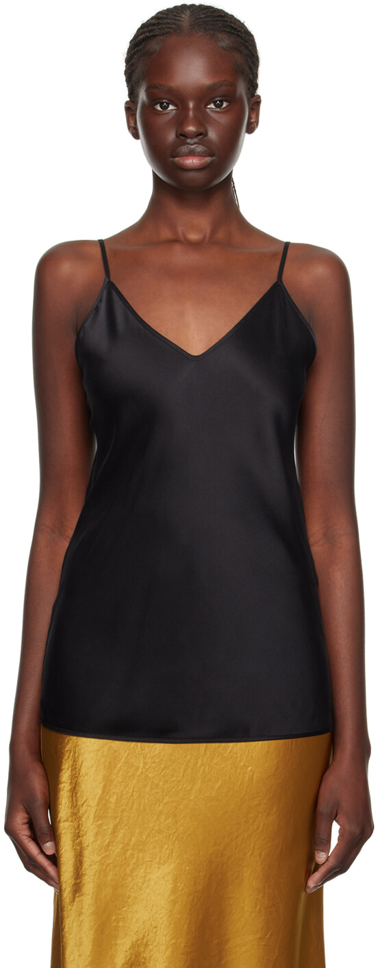 

Черный топ на бретельках Lucca Max Mara Leisure