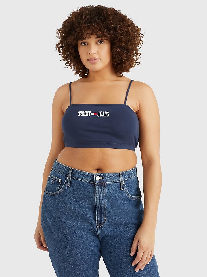 

Укороченная майка с логотипом Curve Retro Tommy Jeans