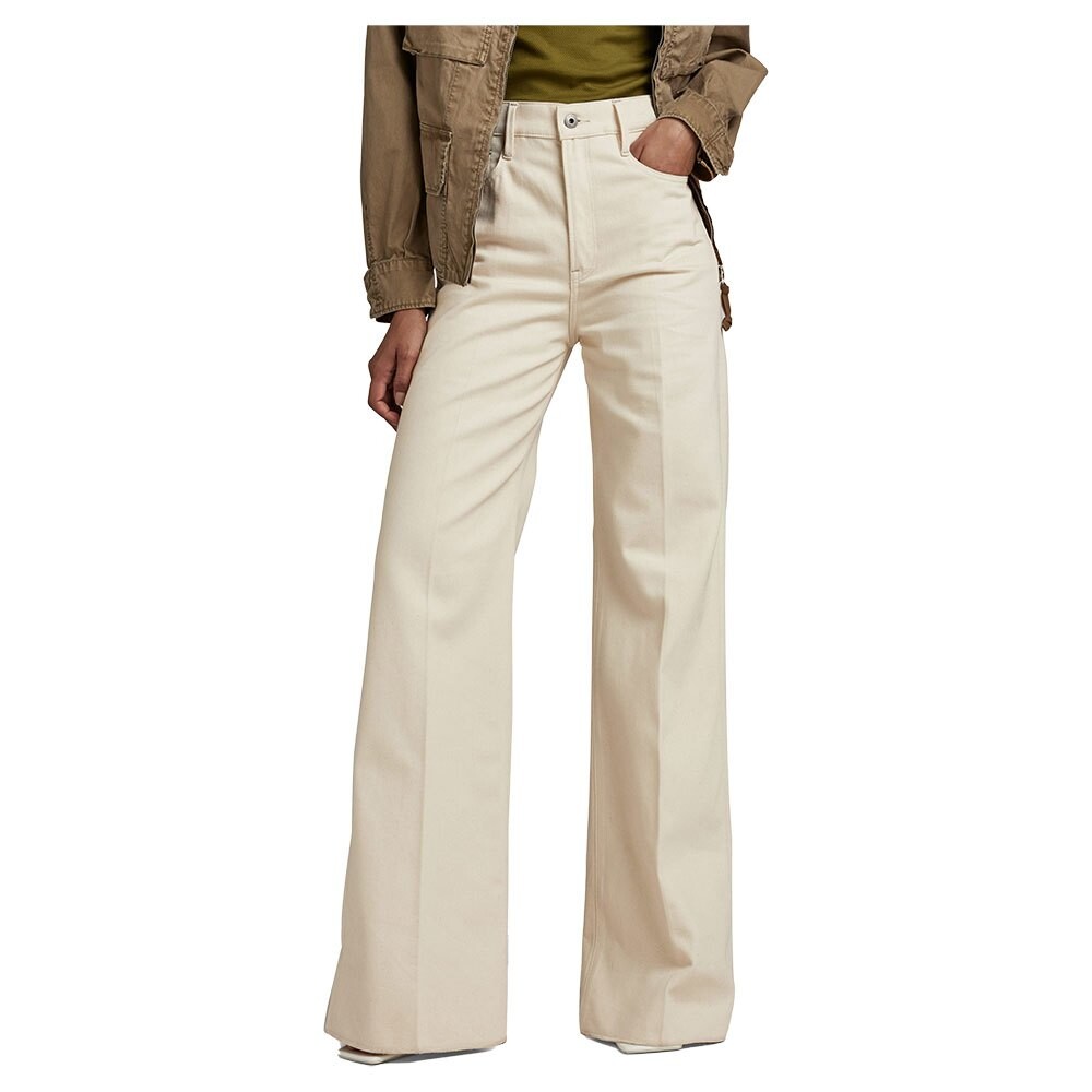 

Джинсы G-Star Deck Ultra High Wide Leg Fit, бежевый