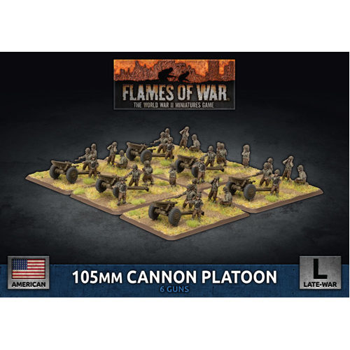 Фигурки Flames Of War: 105Mm Cannon Platoon (X6 Plastic)