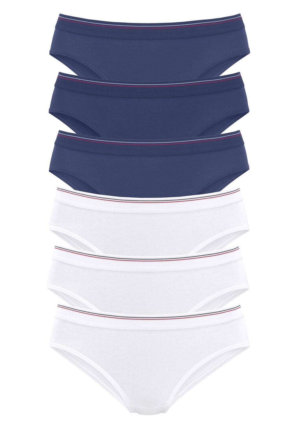 

Трусы 6 PACK H.I.S, цвет marine + weiß