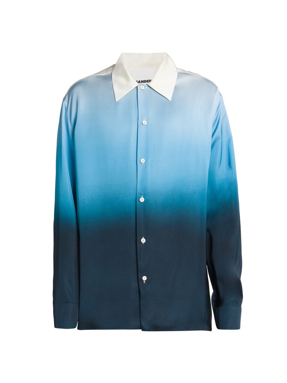 

Рубашка с заостренным воротником Gradient Jil Sander