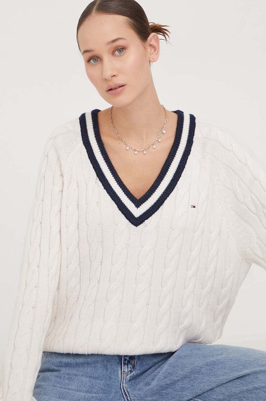 

Свитер Tommy Jeans, бежевый