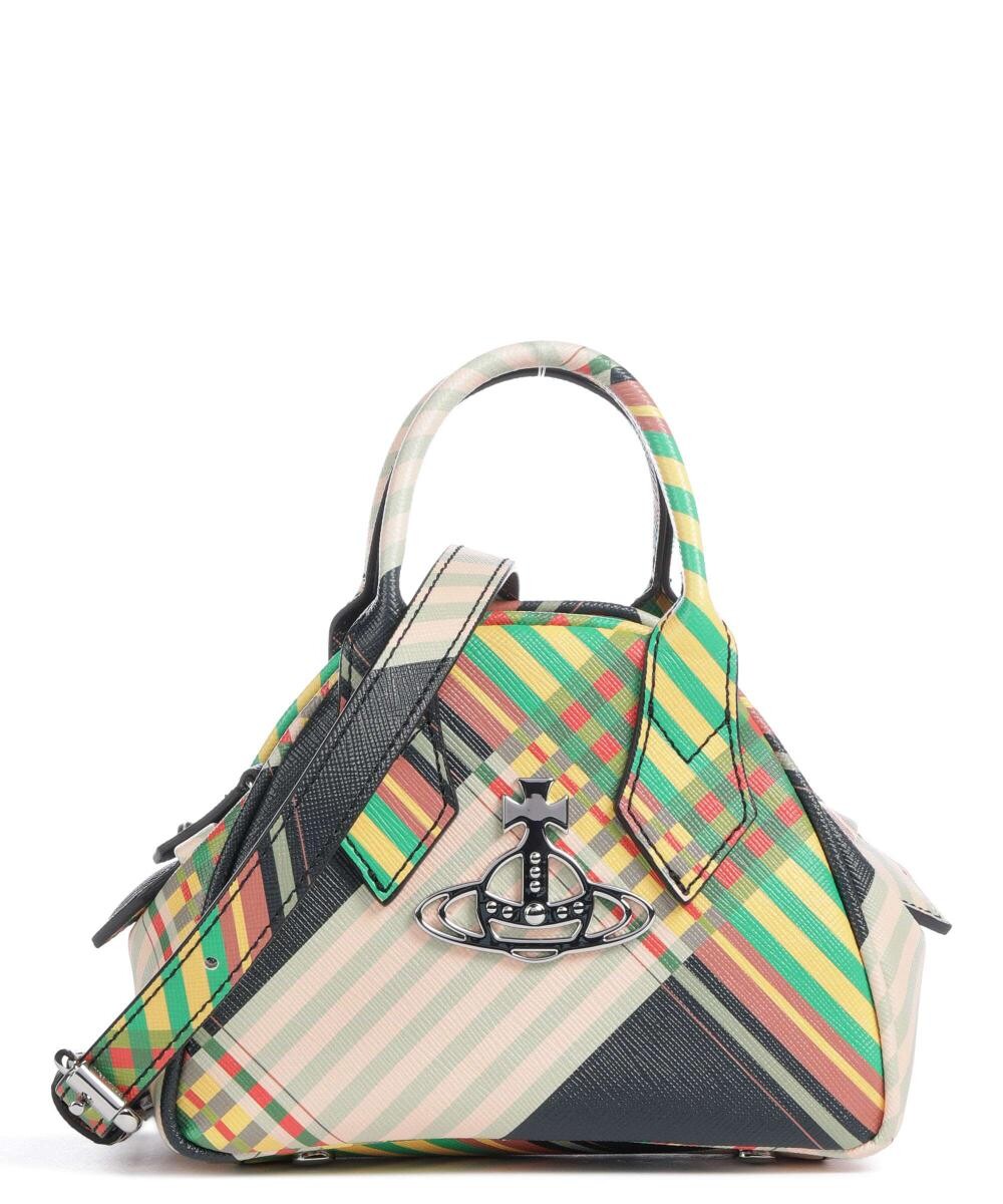 

Сумка через плечо Yasmine Mini из сафьяновой кожи Vivienne Westwood, мультиколор