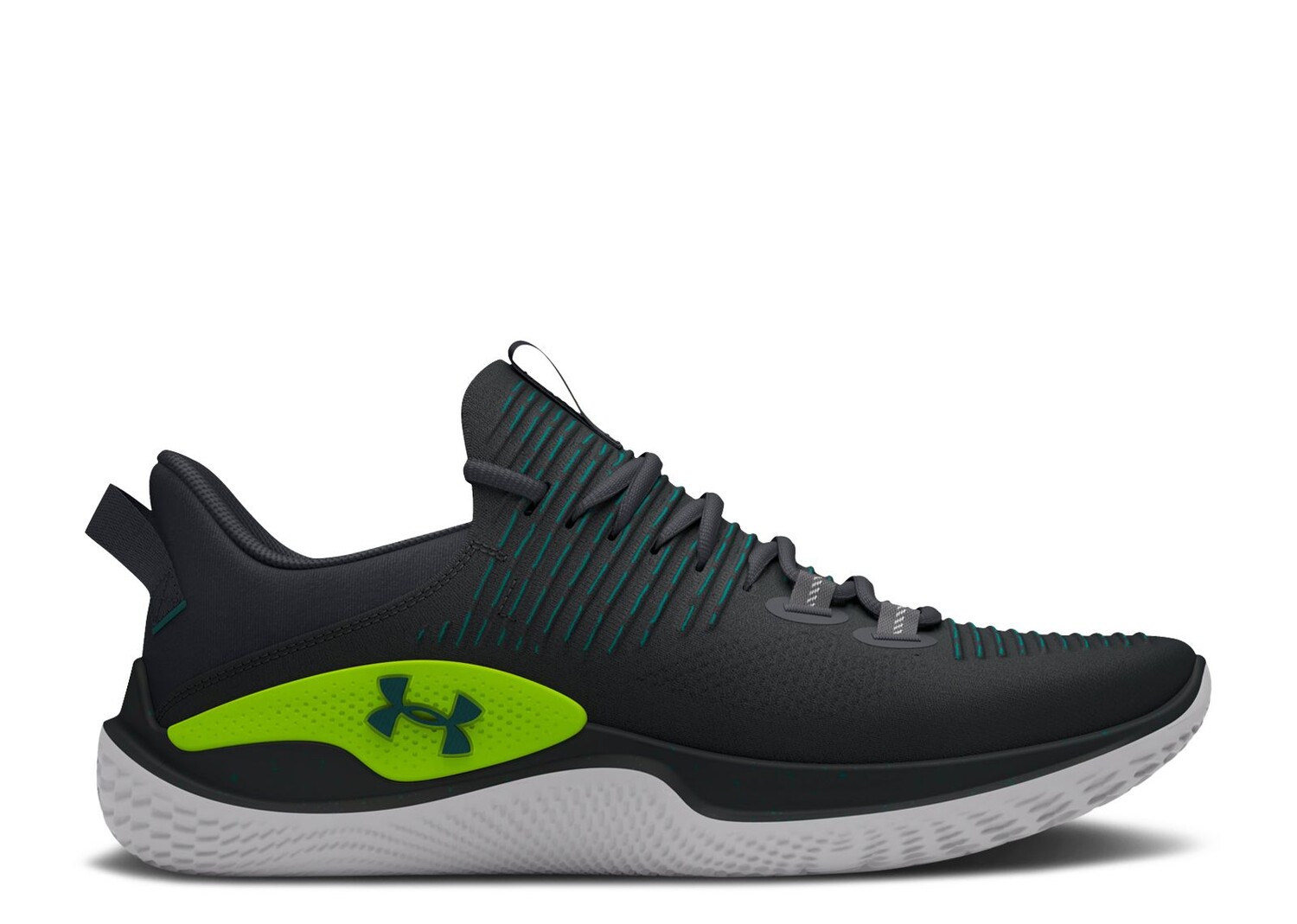 

Кроссовки Under Armour Flow Dynamic Intelliknit 'Black Hydro Teal', черный