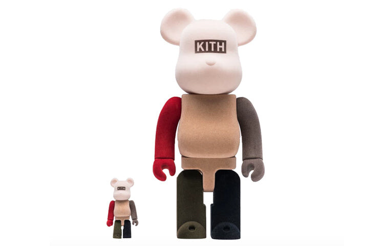 

Коллекционная кукла Be@rbrick Комплект Kith x BEARBRICK 100% и 400% 100% и 400%