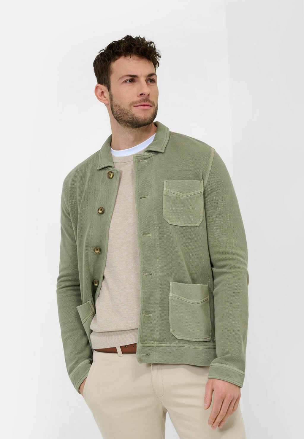 цена Джинсовая куртка Style Santiago BRAX, цвет green tea